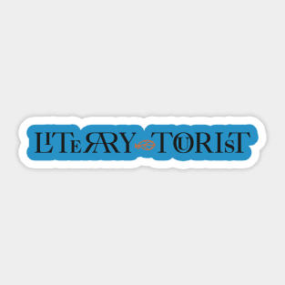 Literary Tourist Sticker